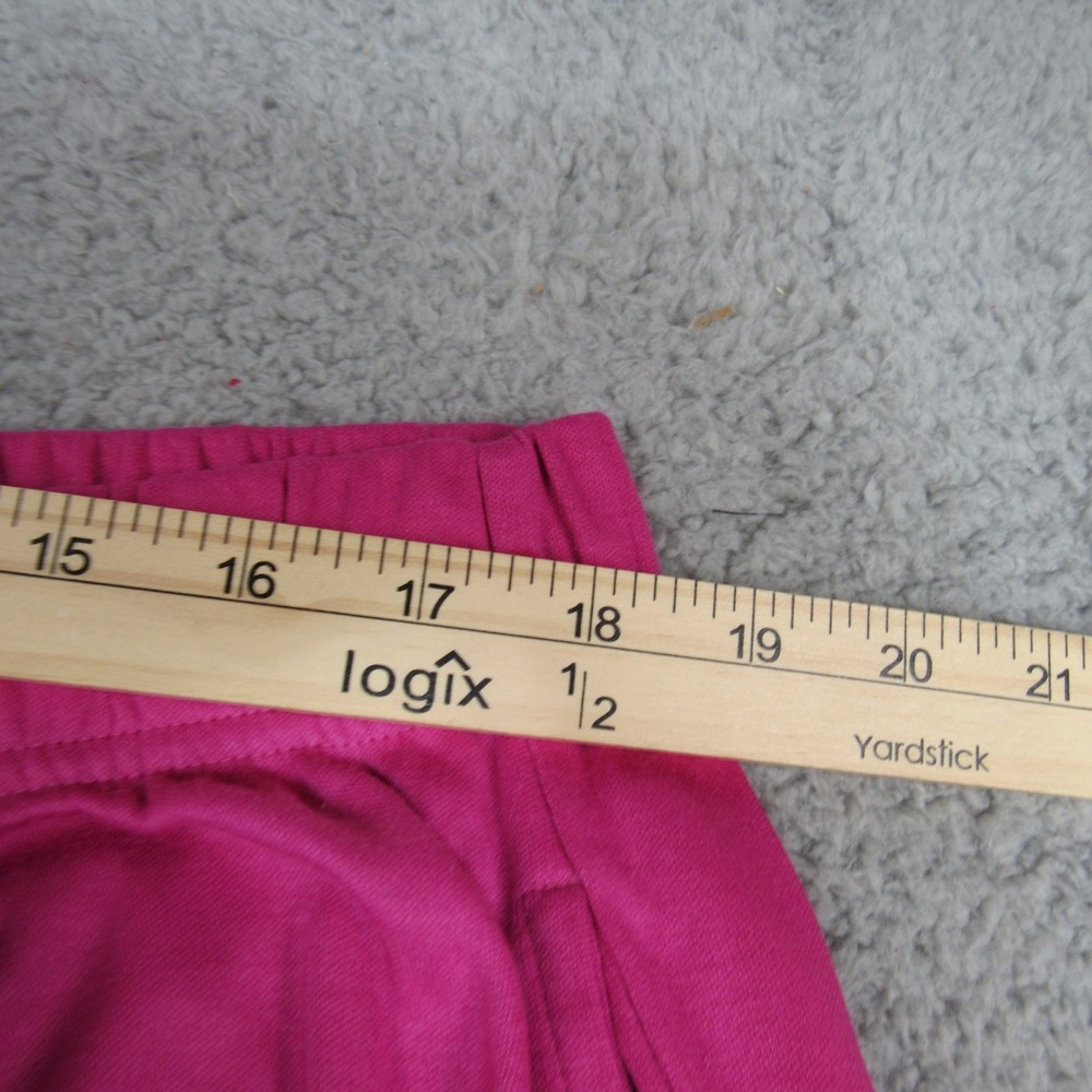 Bridge Gate Womens 2X Pink Knit Elastic Waist Casual Pants Side Pockets - Picture 7 of 8